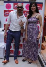 Singer Ali Quli Mirza & Showstopper Vanya Mishra at the _Femina Festive Showcase 2014_ Gurgaon Summer Fashion Show.1jpg